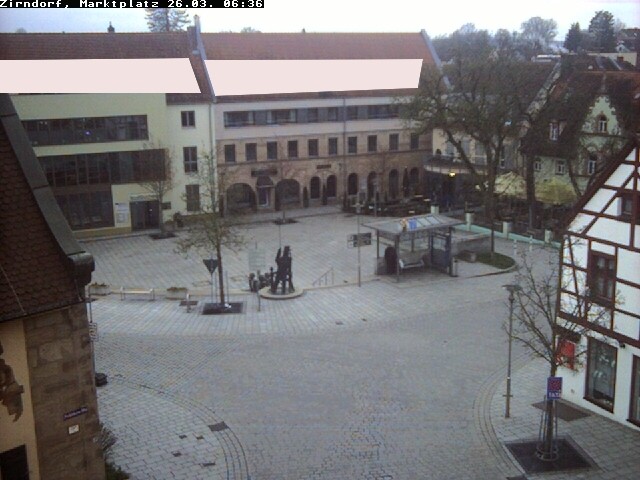 Archiv Foto Webcam Marktplatz Zirndorf