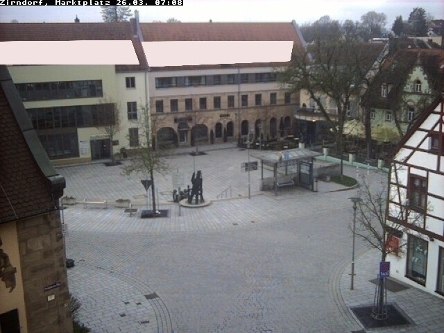 Archiv Foto Webcam Marktplatz Zirndorf