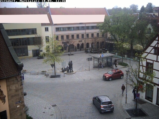 Archiv Foto Webcam Marktplatz Zirndorf