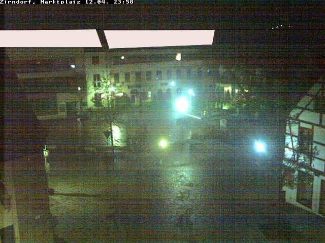 Archived image Webcam Town square Zirndorf