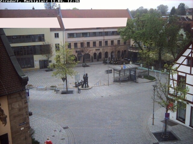 Archiv Foto Webcam Marktplatz Zirndorf