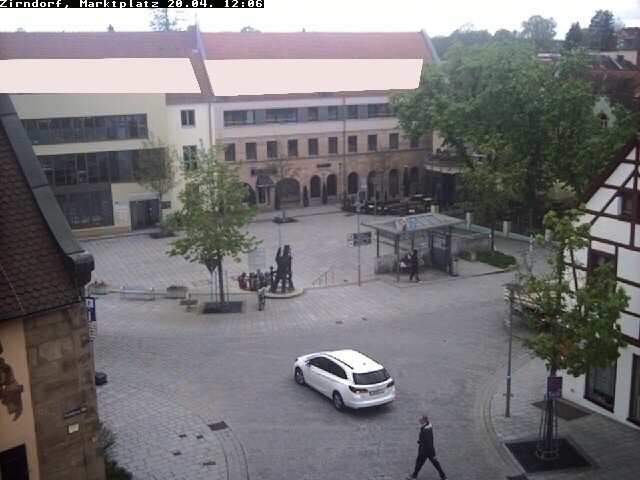 Archiv Foto Webcam Marktplatz Zirndorf