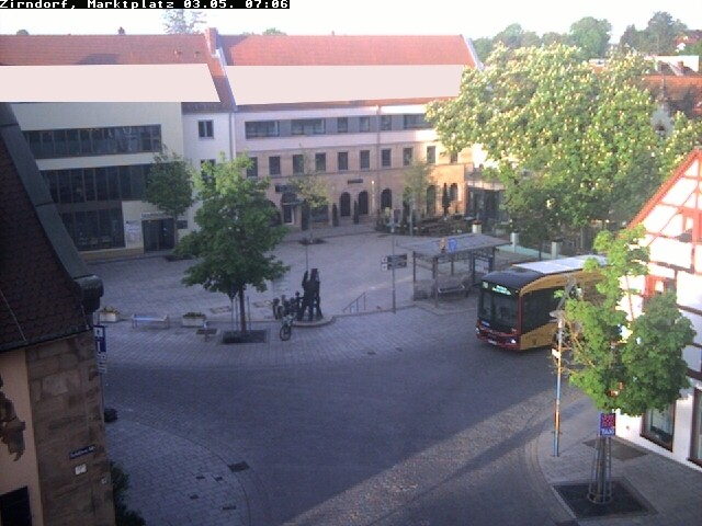 Archiv Foto Webcam Marktplatz Zirndorf