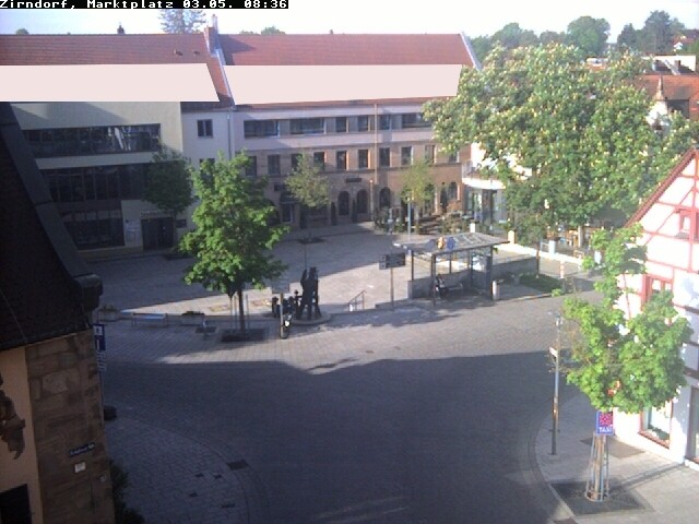 Archiv Foto Webcam Marktplatz Zirndorf