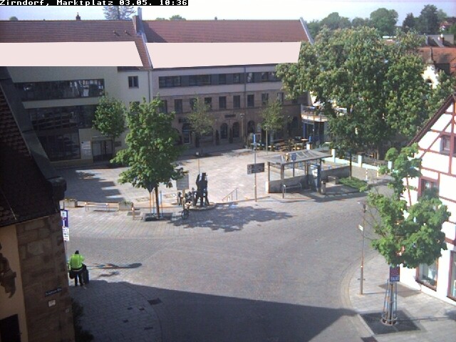 Archiv Foto Webcam Marktplatz Zirndorf