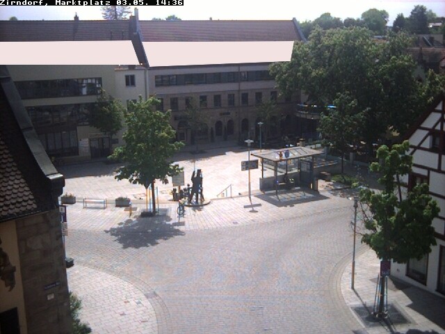Archiv Foto Webcam Marktplatz Zirndorf