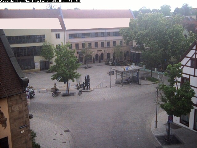 Archiv Foto Webcam Marktplatz Zirndorf