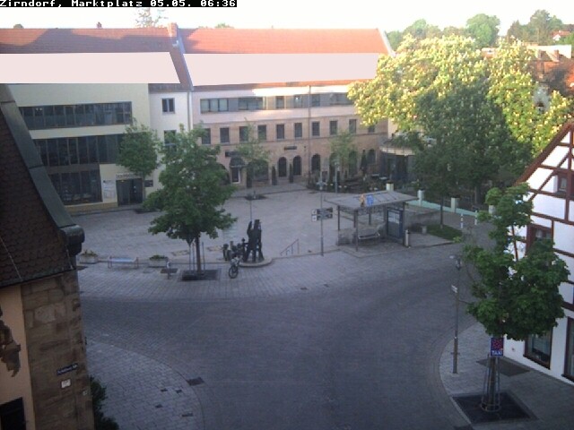 Archiv Foto Webcam Marktplatz Zirndorf