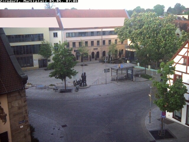 Archiv Foto Webcam Marktplatz Zirndorf