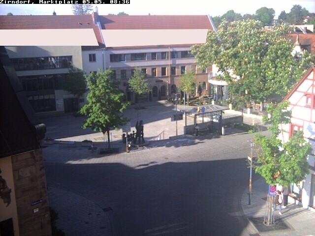 Archiv Foto Webcam Marktplatz Zirndorf