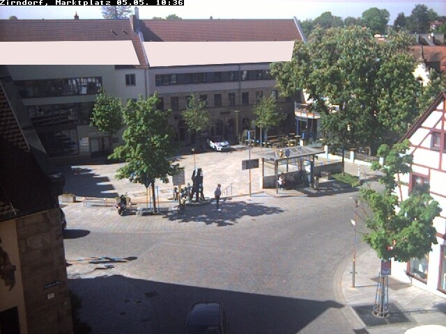 Archiv Foto Webcam Marktplatz Zirndorf