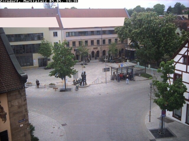 Archiv Foto Webcam Marktplatz Zirndorf
