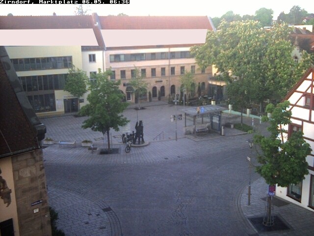 Archiv Foto Webcam Marktplatz Zirndorf
