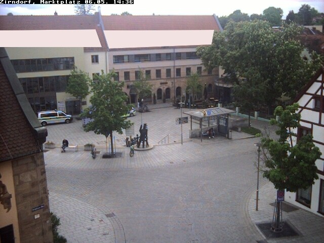 Archived image Webcam Town square Zirndorf
