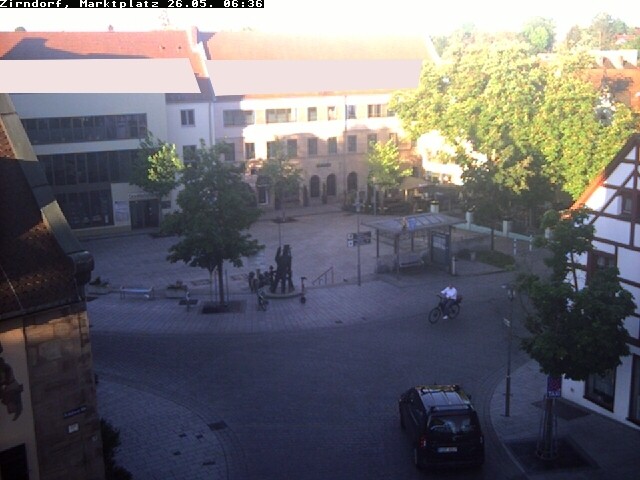 Archiv Foto Webcam Marktplatz Zirndorf