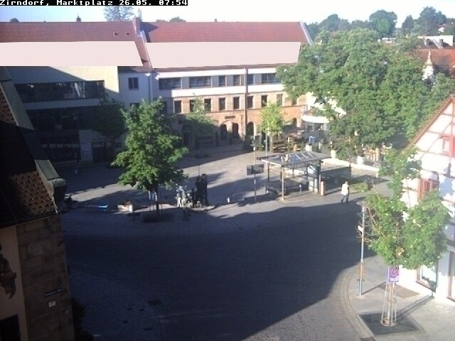 Archiv Foto Webcam Marktplatz Zirndorf