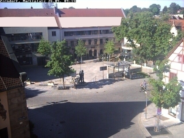 Archiv Foto Webcam Marktplatz Zirndorf