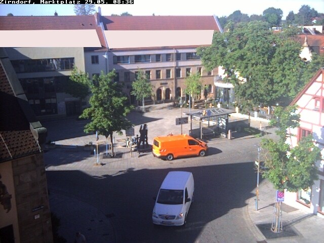 Archiv Foto Webcam Marktplatz Zirndorf