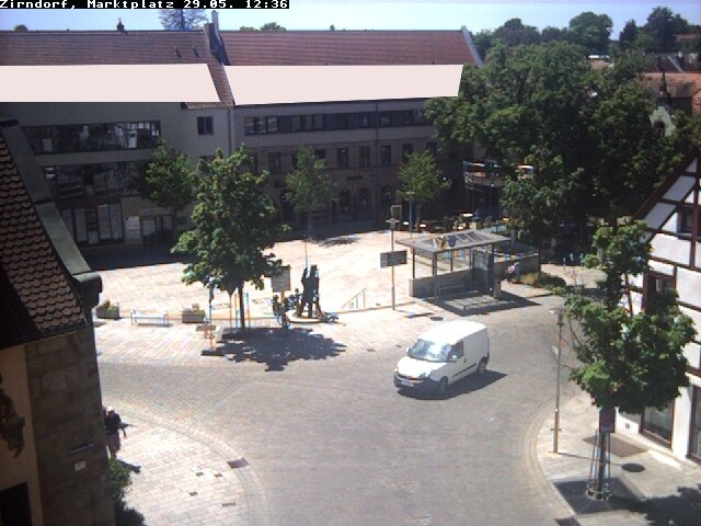 Archiv Foto Webcam Marktplatz Zirndorf