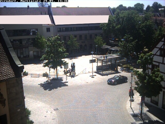 Archiv Foto Webcam Marktplatz Zirndorf