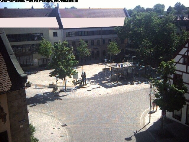 Archiv Foto Webcam Marktplatz Zirndorf