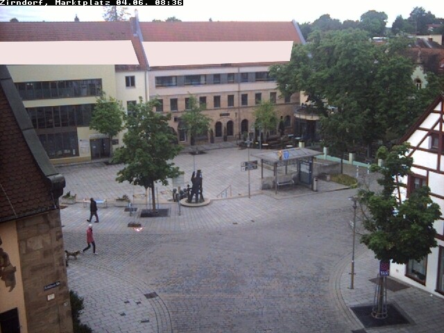 Archiv Foto Webcam Marktplatz Zirndorf