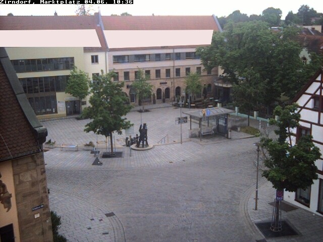 Archiv Foto Webcam Marktplatz Zirndorf