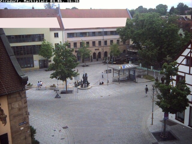 Archiv Foto Webcam Marktplatz Zirndorf