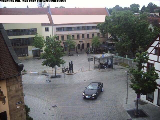 Archiv Foto Webcam Marktplatz Zirndorf