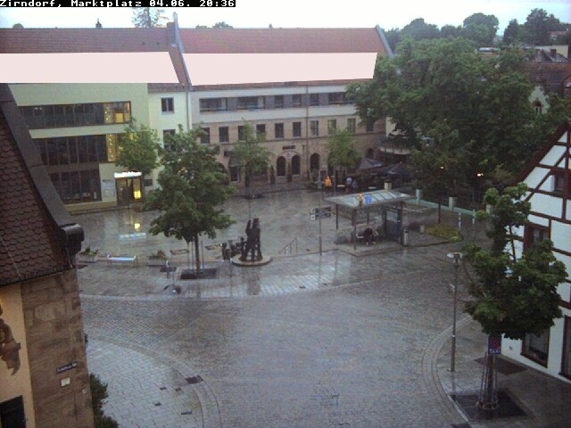 Archiv Foto Webcam Marktplatz Zirndorf