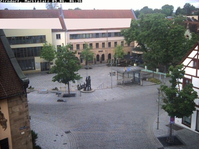 Archiv Foto Webcam Marktplatz Zirndorf