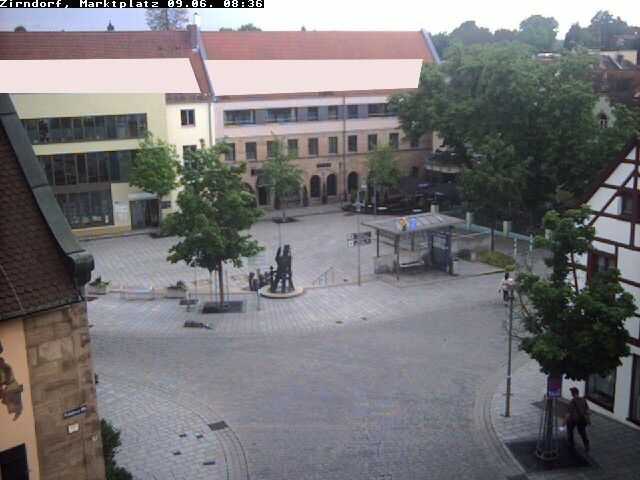Archiv Foto Webcam Marktplatz Zirndorf