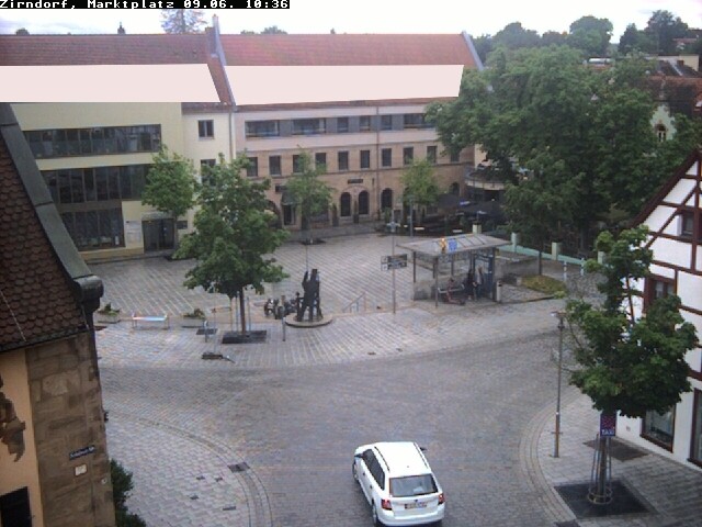 Archiv Foto Webcam Marktplatz Zirndorf