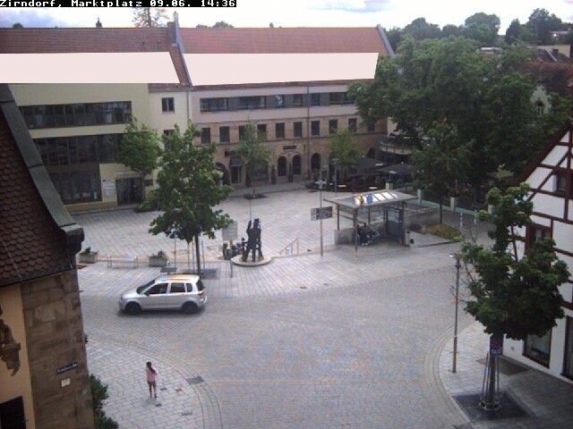 Archiv Foto Webcam Marktplatz Zirndorf