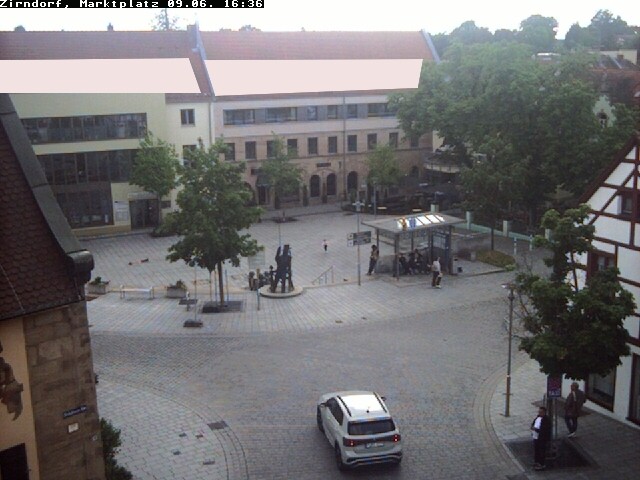 Archiv Foto Webcam Marktplatz Zirndorf