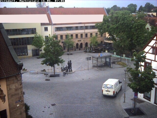 Archiv Foto Webcam Marktplatz Zirndorf