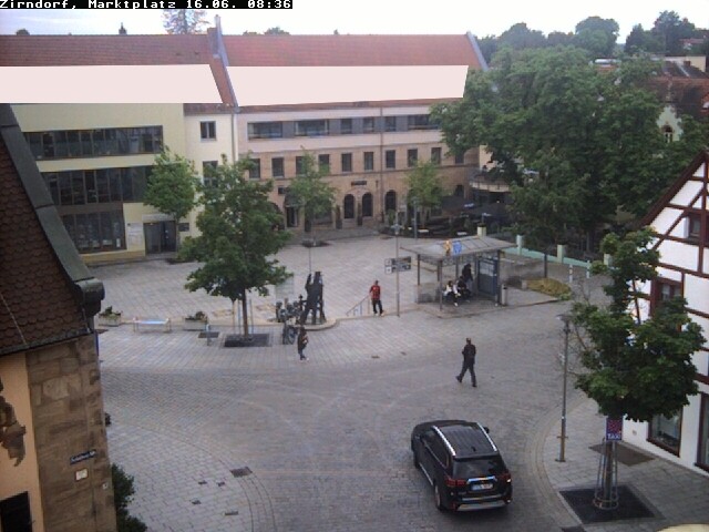Archiv Foto Webcam Marktplatz Zirndorf
