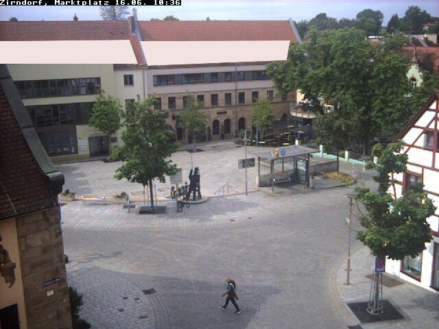 Archiv Foto Webcam Marktplatz Zirndorf