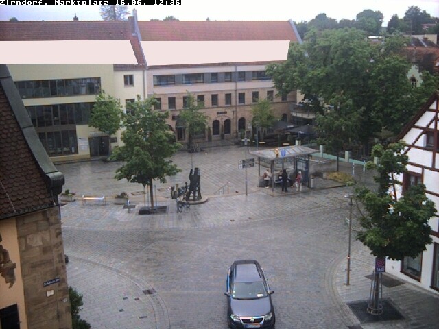 Archiv Foto Webcam Marktplatz Zirndorf