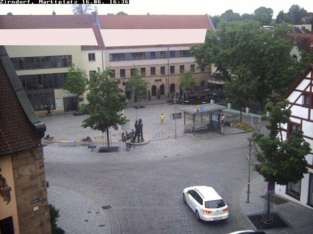 Archiv Foto Webcam Marktplatz Zirndorf
