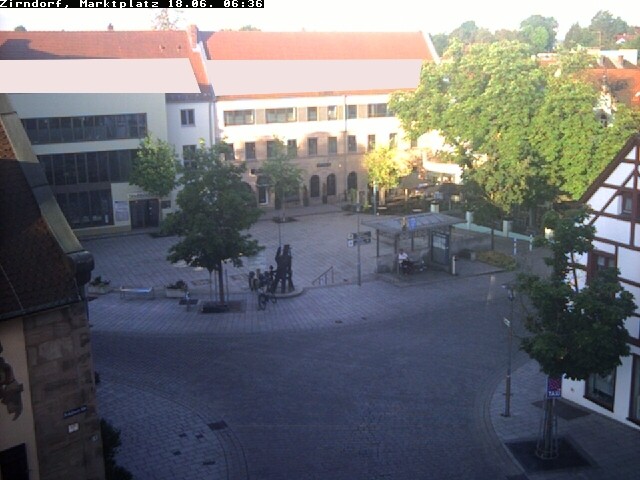 Archiv Foto Webcam Marktplatz Zirndorf