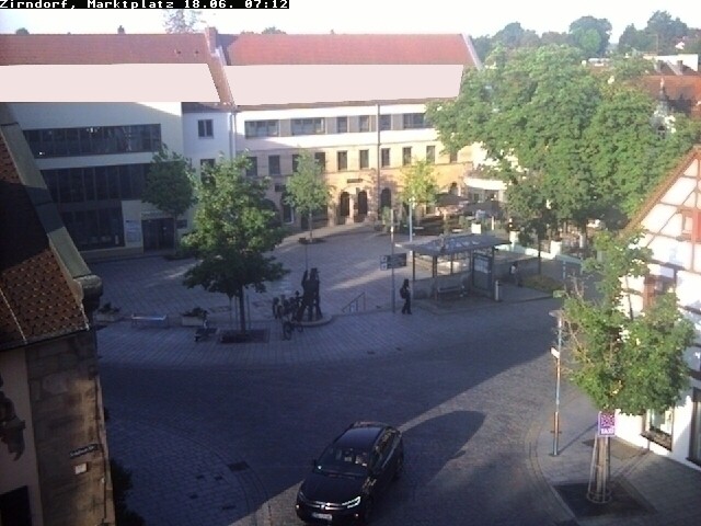 Archiv Foto Webcam Marktplatz Zirndorf