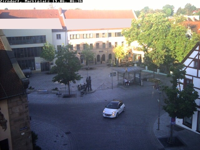 Archiv Foto Webcam Marktplatz Zirndorf