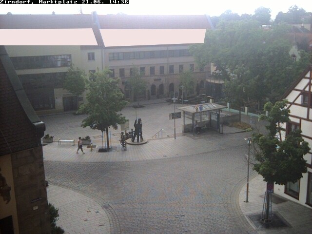 Archiv Foto Webcam Marktplatz Zirndorf