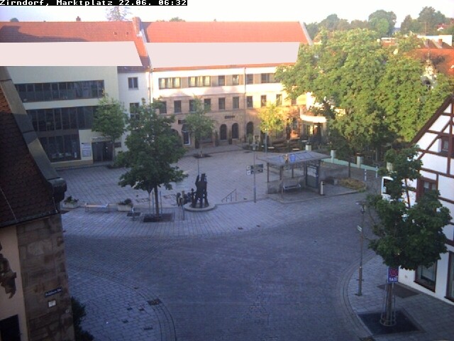 Archiv Foto Webcam Marktplatz Zirndorf