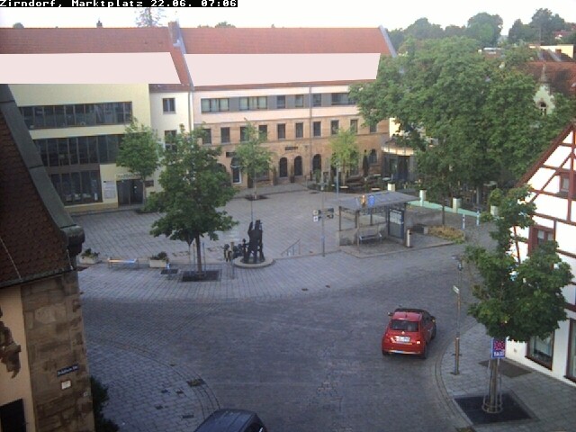 Archiv Foto Webcam Marktplatz Zirndorf