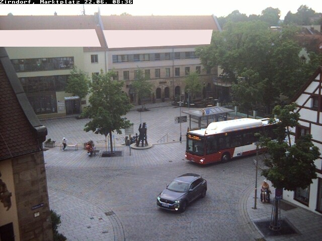 Archiv Foto Webcam Marktplatz Zirndorf