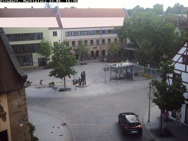 Archiv Foto Webcam Marktplatz Zirndorf