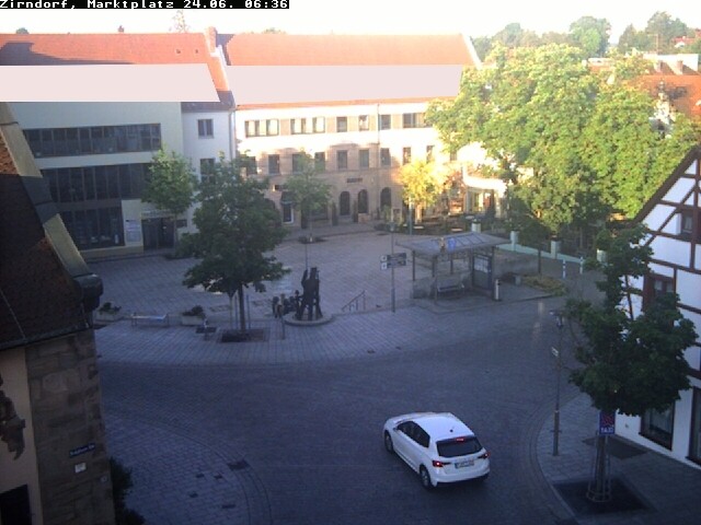 Archiv Foto Webcam Marktplatz Zirndorf