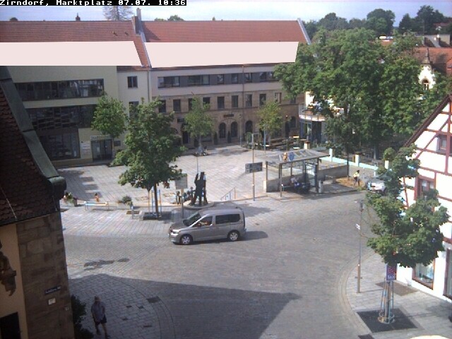 Archiv Foto Webcam Marktplatz Zirndorf